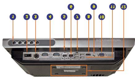 Detail Views AFL-15i(E)-HM55 Touch Panel PC I/O View 1.