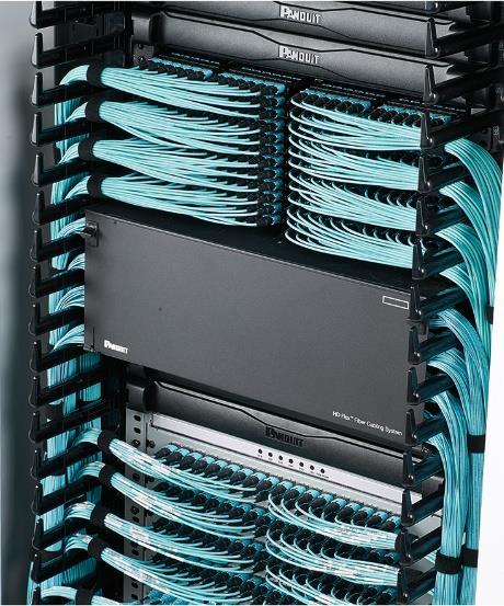 Structured Cabling Approach with HD Flex Fiber Cabling System The Panduit HD Flex Fiber Cabling System (Figure 1) enables data center technicians to quickly and safely complete MACs while