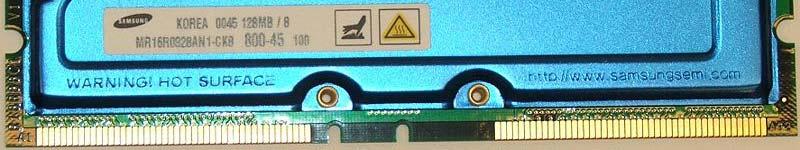 DRAM Modules (1) SIMM (Single In line Memory Module) 30 pin 72