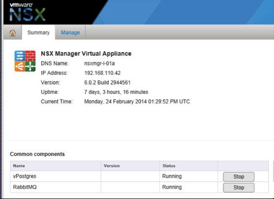 If the message bus service is active on NSX Manager: Check the messaging bus user world agent status on the hosts by running the /etc/init.d/vshield-stateful-firewall status command on ESXi hosts.