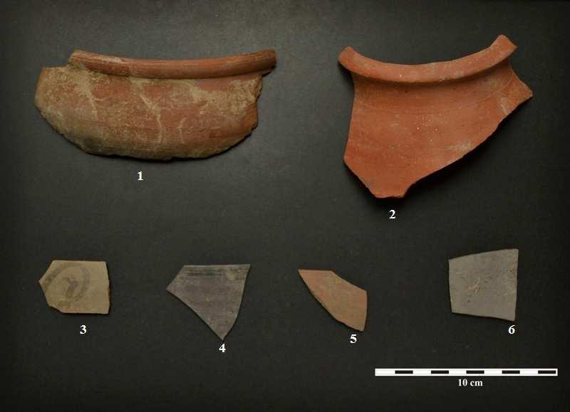 associated red ware from Asara-2