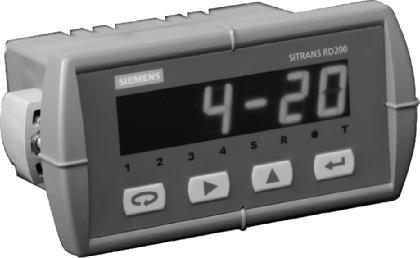 Displays RD200 Overview The RD200 is a universal input, panel mount remote digital display for process instrumentation.