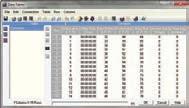 via screen touch Data Tables Create logs,