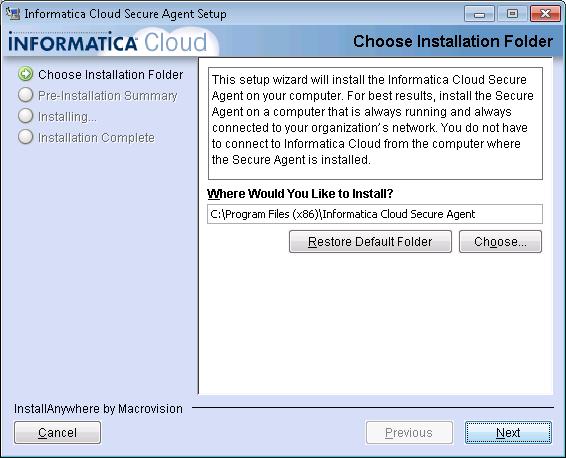 In the installation wizard accept all defaults and click Install Click Done to close the installation wizard