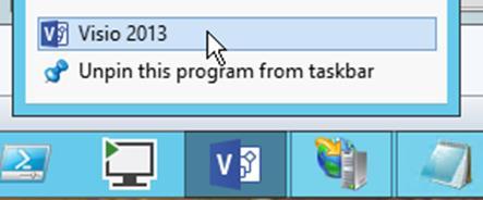 10.2 Check the ProView Visio authoring Plugin. Open Visio 2013 on the computer where you have installed the ProView Visio authoring Plugin. 1.