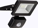 8 LIGHTING LAMPS OUTDOOR/WORK LIGHT LED outdoor floodlight with a motion sensor, 10 W Lighting solution for building entrances, access paths, gardens etc.