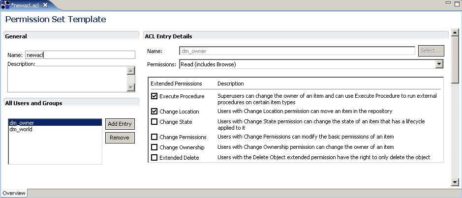 Managing Permission Set Templates session, user, or group to which the permission set template is assigned.