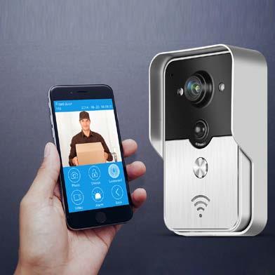 Smart doorbells: Product gallery, supplier profiles Smart doorbells team up with mobile apps User snapshots, video playback, motion detection and even visitor entry can be controlled through mobile