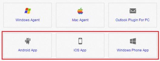 Part 3: Mobile Apps In addition to using the web portal or the agent on your local machine, you can manage files and folders from an app on your mobile device.