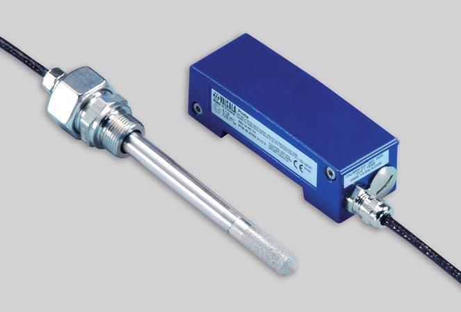 Interchangeable Probes for HMT360 Intrinsically Safe Humidity and Temperature Transmitter HMP361 for wall mounting Temperature range -40... +60 C (-40... +140 F) in mm (inches) ø12 (o.47) 62 (2.