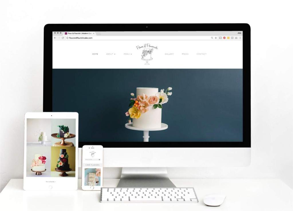 The website design package is ideal for the business that already has a strong brand identity & aesthetic that fits well, but just needs some help in bringing that to life in the form of a beautiful,