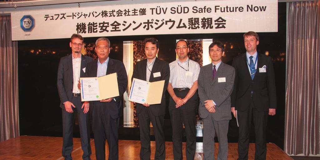 Real world implementation TÜV SÜD s functional safety team was established more than 30 years ago and works with OEMs and automotive suppliers globally, including: The team at Gaio receive the ISO