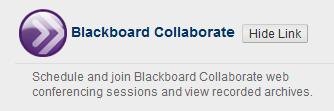 The two ways that a student can access Blackboard Collaborate within ecampus are: From