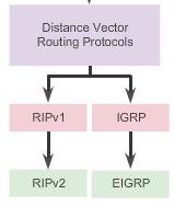 Distance Vector Technologies Distance vector routing protocols: Share updates between neighbors Not aware of the network topology Some send periodic updates to broadcast IP 255.