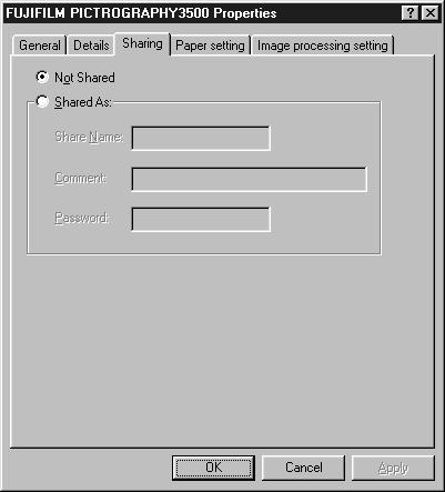Double-click the [Add Printer] icon. The [Add Printer Wizard] dialog box is displayed. 4.