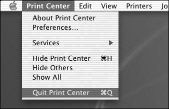 3.7.2.1 Installing to the server 1. To install the printer driver, follow Steps 1. through 20. in "3.7.1 For Local Printing". 2. Select [System Preferences] from the Apple menu. 19.