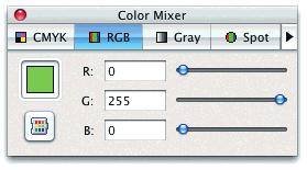 White color is 255-255-255, black (darkest) color is 0-0-0. Gray panel is for single component of Grayscale colorspace. The range for K value is 0 100%.