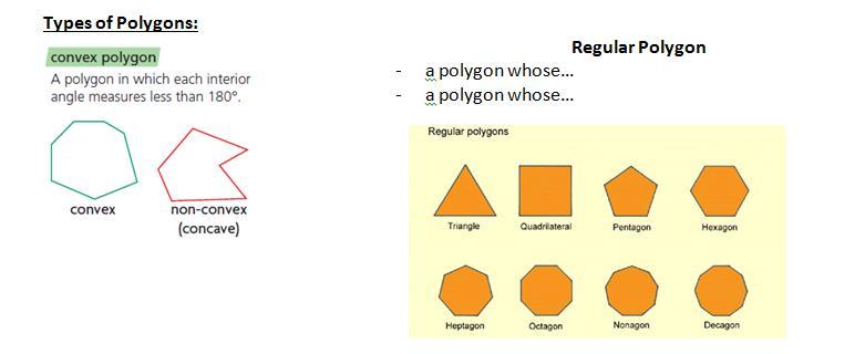 PreAP FDN 20 2.4 ANGLE PROPERTIES IN POLYGONS Concepts: #19, 20 What is the interior angle sum of any triangle?