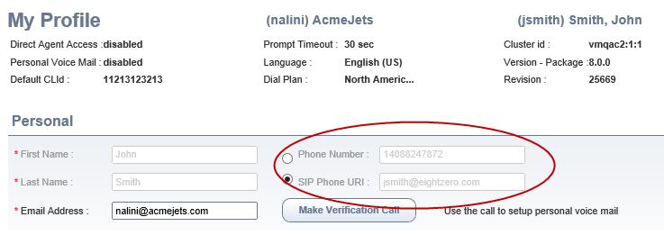 To change your Agent Console telephone number: 1. In the Agent Console, click Work Offline. The Agent Console makes you unavailable for new interactions. 2. In the Navigation bar, click My Profile.