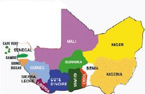 At Glance Established 28 May 1975 15 Member States 8 Francophone: Benin, Burkina Faso, Cote d Ivoire, Guinea, Niger, Mali, Senegal and Togo 5 Anglophone: Gambia, Ghana, Liberia, Nigeria, Sierra Leone