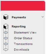 By clicking the icon on the right side of the table, it is possible to edit, delete, block or sign a payment order.