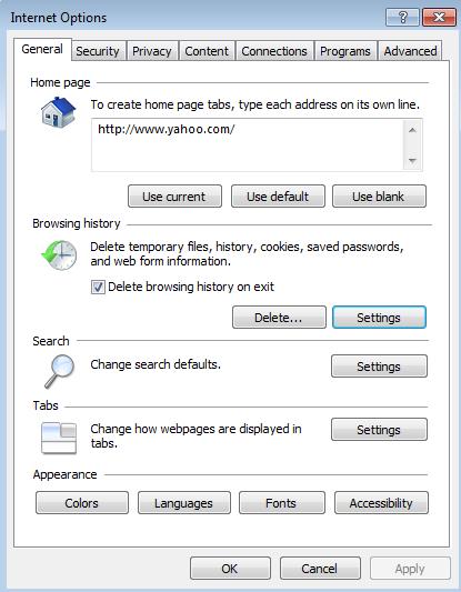 Changing Temporary Internet Files Settings Most web browsers store copies of webpages, images, and media on your computer for faster viewing.