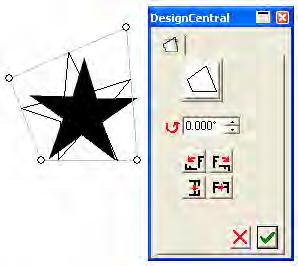 The Object tab for the object where the effect was applied is not visible in Design Central, but you can still select it using the Select Within