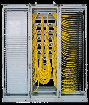 management and splice/patch shelves or patch cord management.