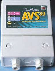 COOLERS AVS100 (Automatic Voltage Switcher) Over and under voltage protection Max power Wait time Ideal for Tip Socket availability Dims 100 amps User adjustable from 10