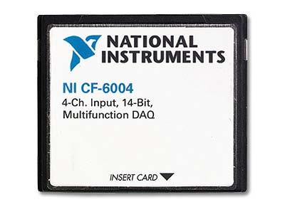 Data Acquisition Device - NI CF-6004 Compact Flash card.