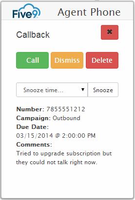 Processing Callbacks and Voicemail Messages Making Personal Scheduled Callbacks Making Personal Scheduled Callbacks On the home screen, a number shows when one or more scheduled callbacks are due.