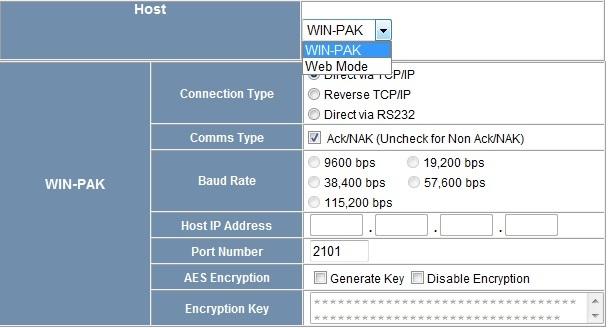 2.2 Configuring the System 2.2.1 Host/Loop Communications Tab In order to maintain your NetAXS system configuration or to monitor its status, you must connect to the NetAXS panel by using one of two