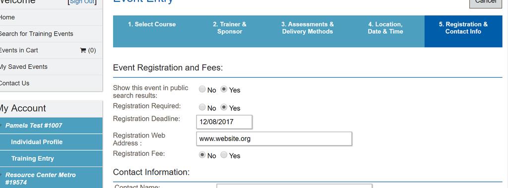 1. You can select Registration Required, add a Registration