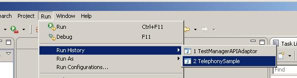 c) Select File > Save from menu to save the Java program file, then select File > Close to close it. d) Locate asterisk.manager.api.