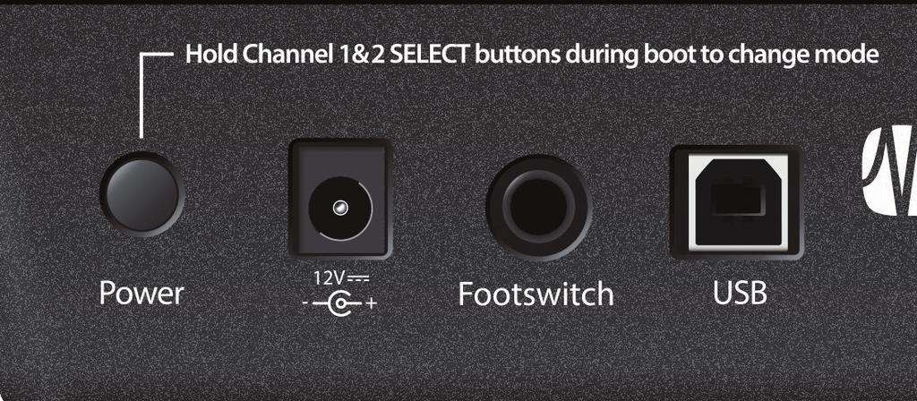 3 Connections and Controls 3.2 Connections Shift. Use these buttons to access the alternate controls called out where applicable.