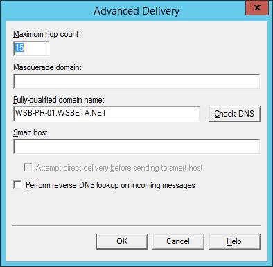 Select Anonymous access and deselect TLS