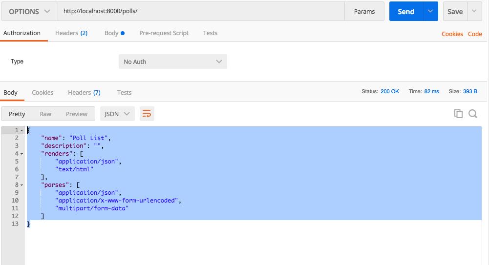 This is how it looks like in postman. 5.