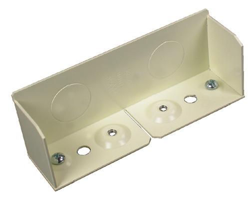 16208 Wiremold 4000 Device Mounting Bracket Fitting - Ivory 16209 Wiremold 5500 Duplex Receptacle Faceplate