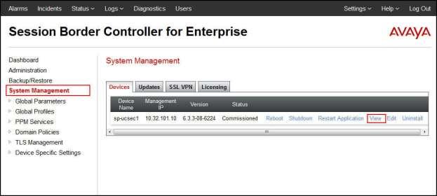 7.2. Verify Network Configuration and Enable Interfaces To view the network information provided