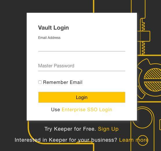 Logging into your Keeper Vault (End-User Flow) Keeper Vault Login Flow (SP-Initiated Connection) Users can access Keeper directly from the
