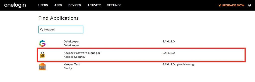 On the Add Keeper Password Manager Click save The next step is to download the SAML