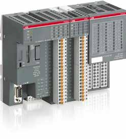 Compact AC500-eCo PLC with ACS310 ABB s Programmable Logic Controller AC500-eCo can be used for controlling and monitoring the system, for applications that require complex control logic and when
