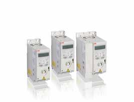 ABB product offering ABB micro drives ABB micro drives are designed to be incorporated into a wide variety of machines such as mixers, conveyors, fans or pumps or anywhere where a fixed speed motor