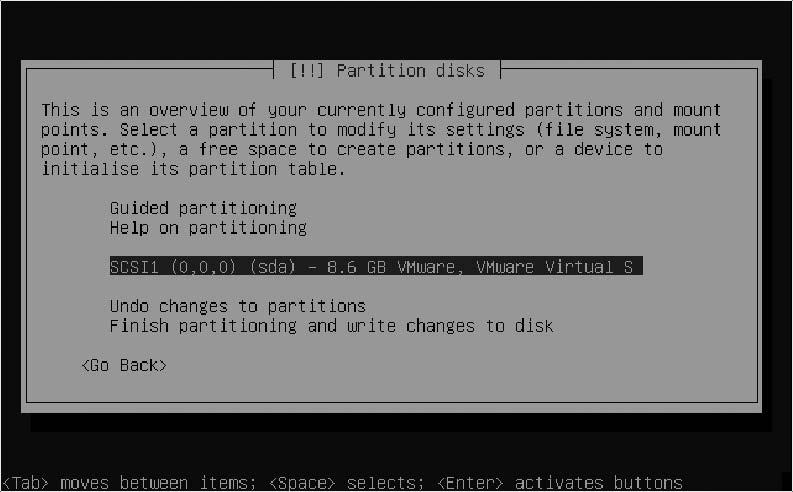 CHAPTER 1 INSTALLING UBUNTU SERVER 15 Manually Setting Up Your Hard Drive If you want to set up your server s hard drive manually, that s perfectly fine, but you need to do some thinking before you