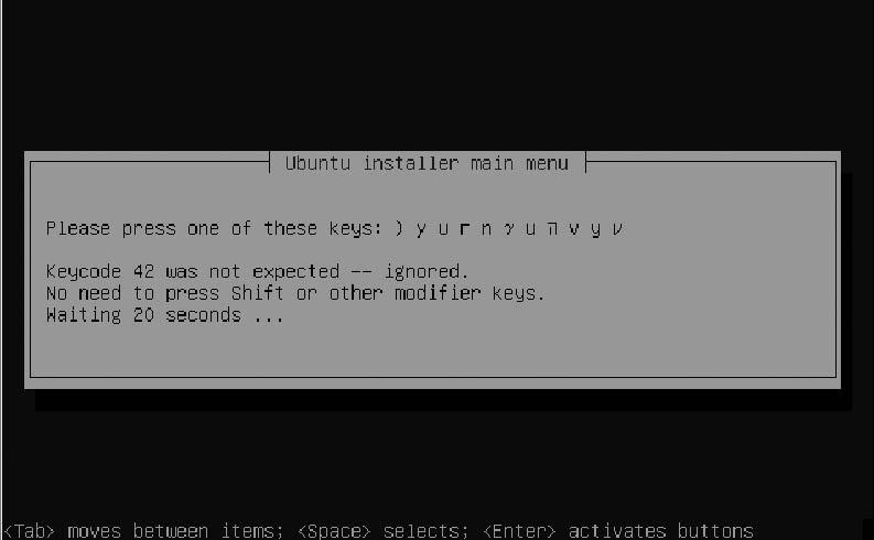 CHAPTER 1 INSTALLING UBUNTU SERVER 5 5. If you want the program to detect the keyboard automatically, select Yes.