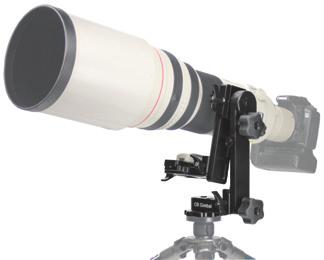 CB Gimbal, Basic, & Upgrade Telephoto Lens Support A gimbal designed the way it should be.