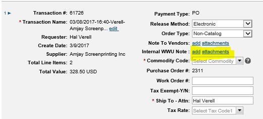 verify pricing if requested and complete the entry of the line items and will then send it back to the Requester.