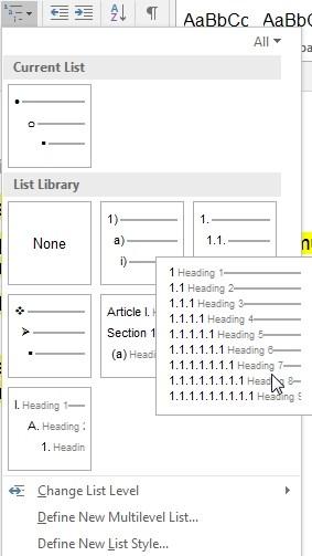Ensure your chapter titles are assigned Heading 1 style In the Home tab of the