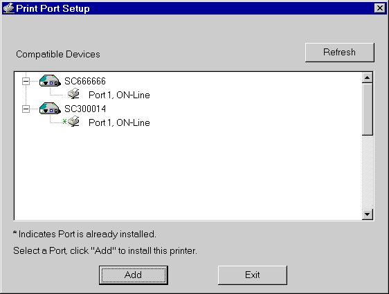 PC Configuration Printer Setup for Windows The EH-2101W provides printing support for 2 methods for printing from Windows: Print Port Driver.