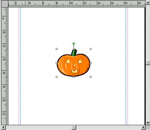 You can now resize, move or rotate the ClipArt into any position that you want. If you leave the ClipArt selected and click onto another picture, it will replace the original choice. 7.